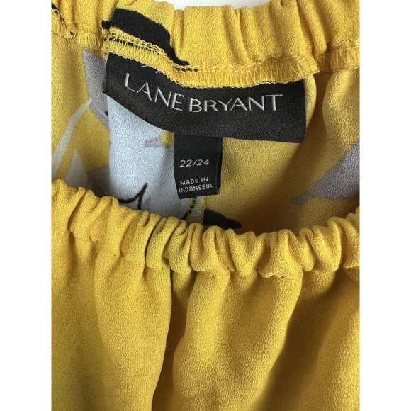 Lane Bryant Off Shoulder Ruffle Midi Dress Plus Size 22/24 Wedding Bridal Shower - Picture 6 of 16